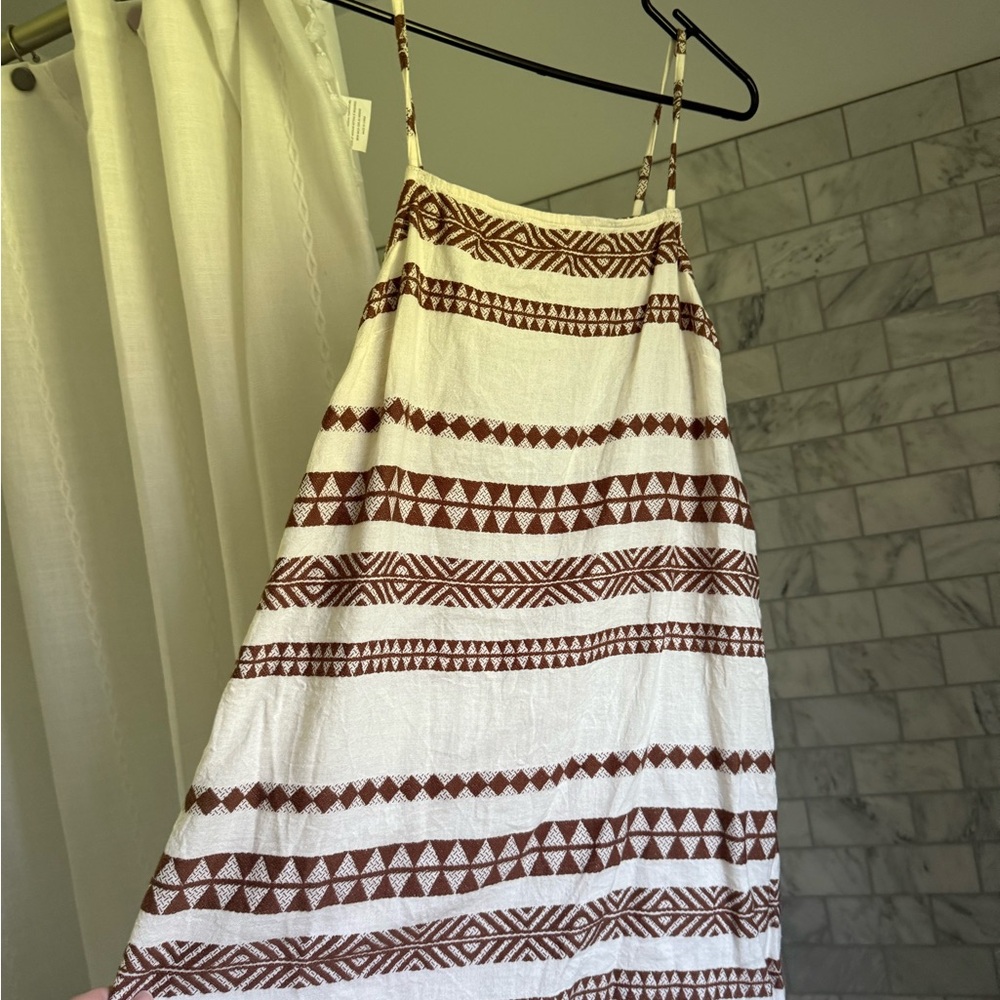 AMERICAN EAGLE Bohemian Striped Dress MEDIUM EUC
